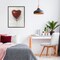 Stupell Industries Heart Shaped Balloon Framed Giclee, design by Ethan Harper